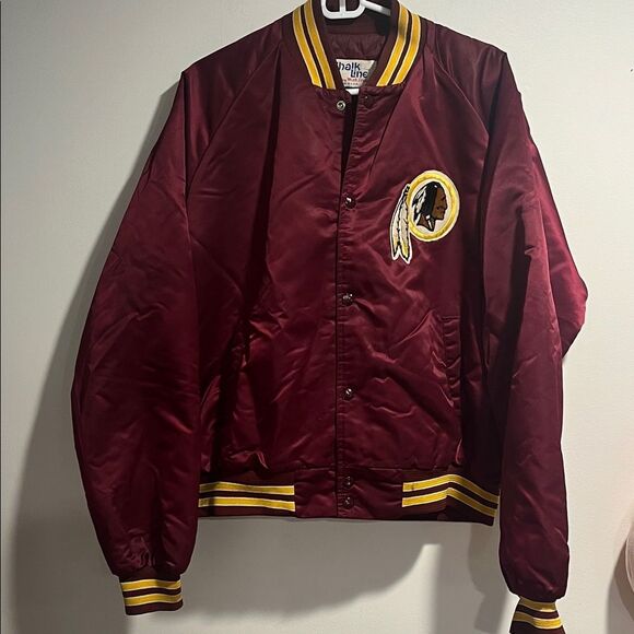 Vintage Chalk Line NFL Redskins Bomber Jacket - Picture 1 of 7